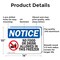 Signmission No Food Or Drink Allowed In, 14 in W x Rectangle, Aluminum OS-2PACK-NS-A-1014-L-14573 - alternate 5
